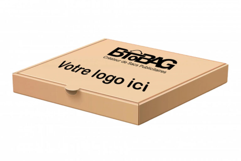 Boîte à pizza personnalisée pour entreprise