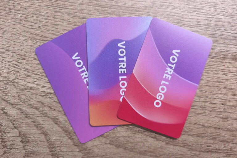 Impressions de cartes de fidélités en plastiques
